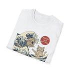 Cat Wave Measure Once Quit Twice T-Shirt