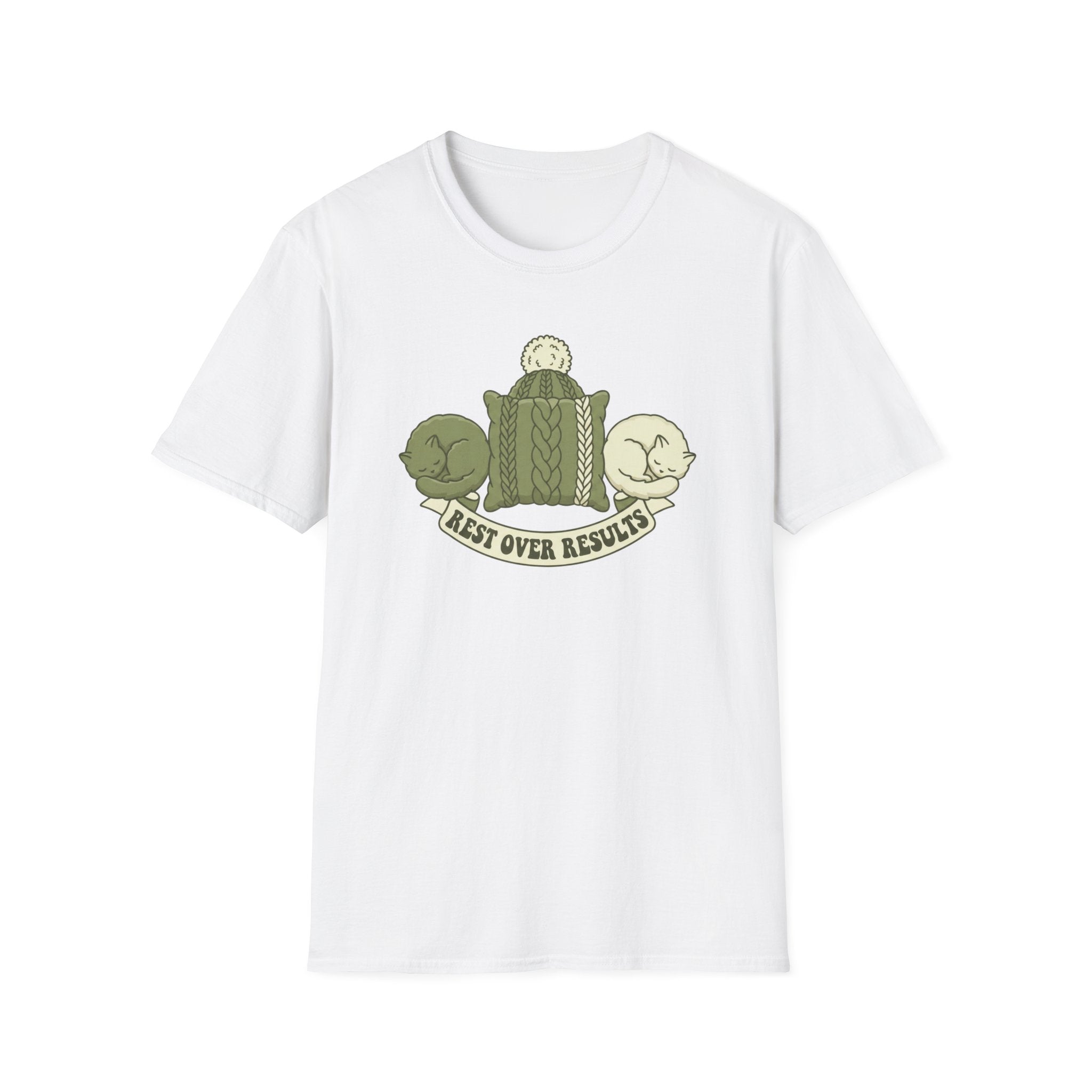 Cats Rest Over Results T-Shirt