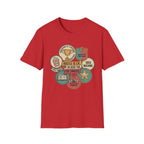 Hustle Is Lie Badges Here For Snacks T-Shirt