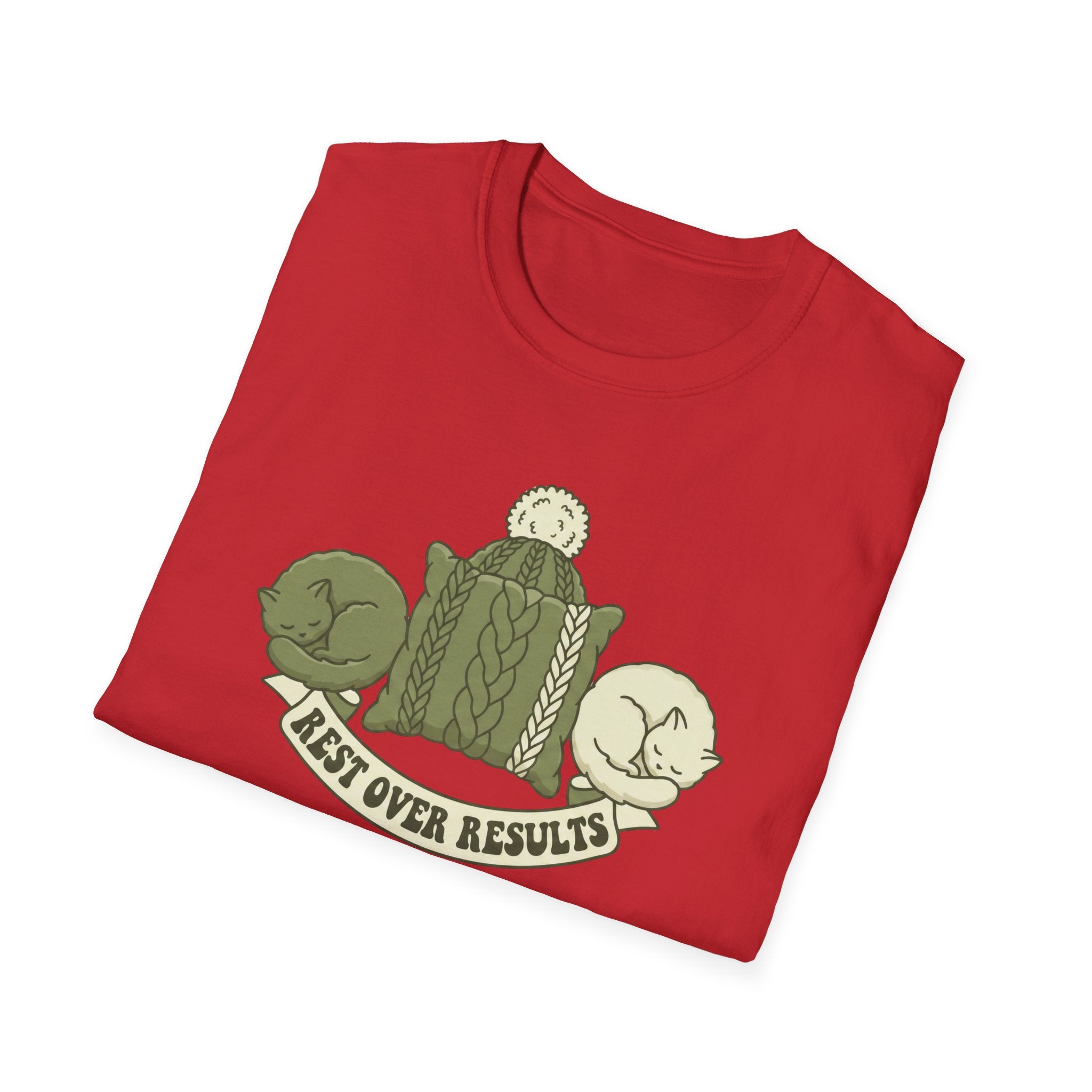 Cats Rest Over Results T-Shirt
