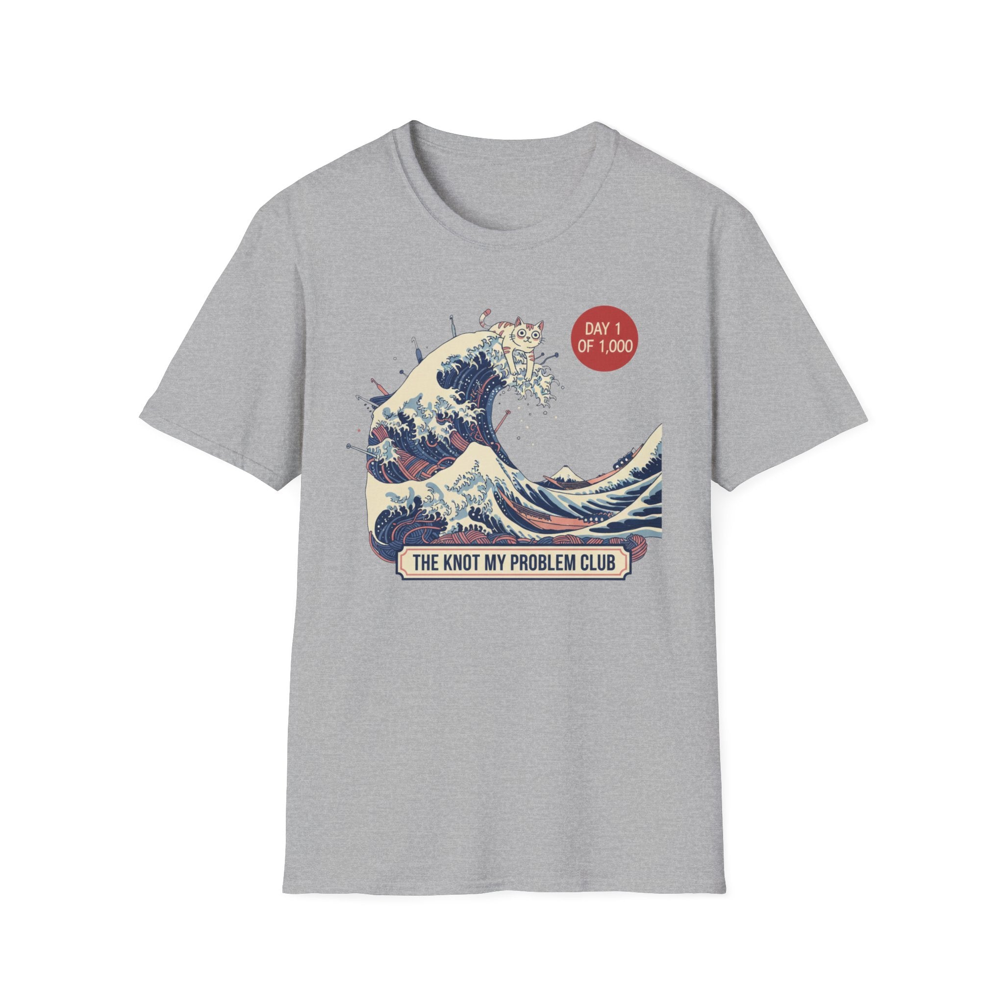 Cat Wave The Knot My Problem Club T-Shirt