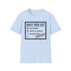 Checklist Daily Task List Pivoting T-Shirt