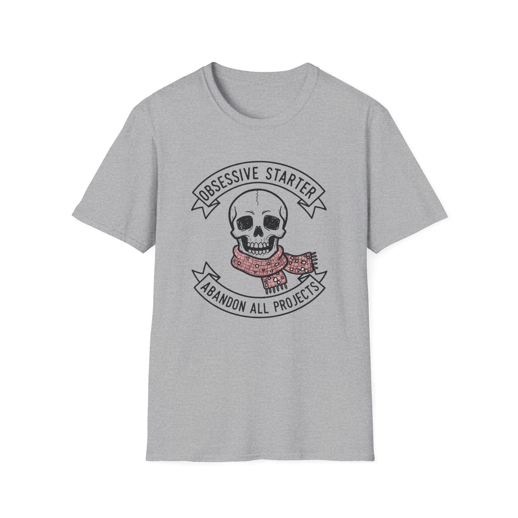 Skull Abandon All Projects T-Shirt