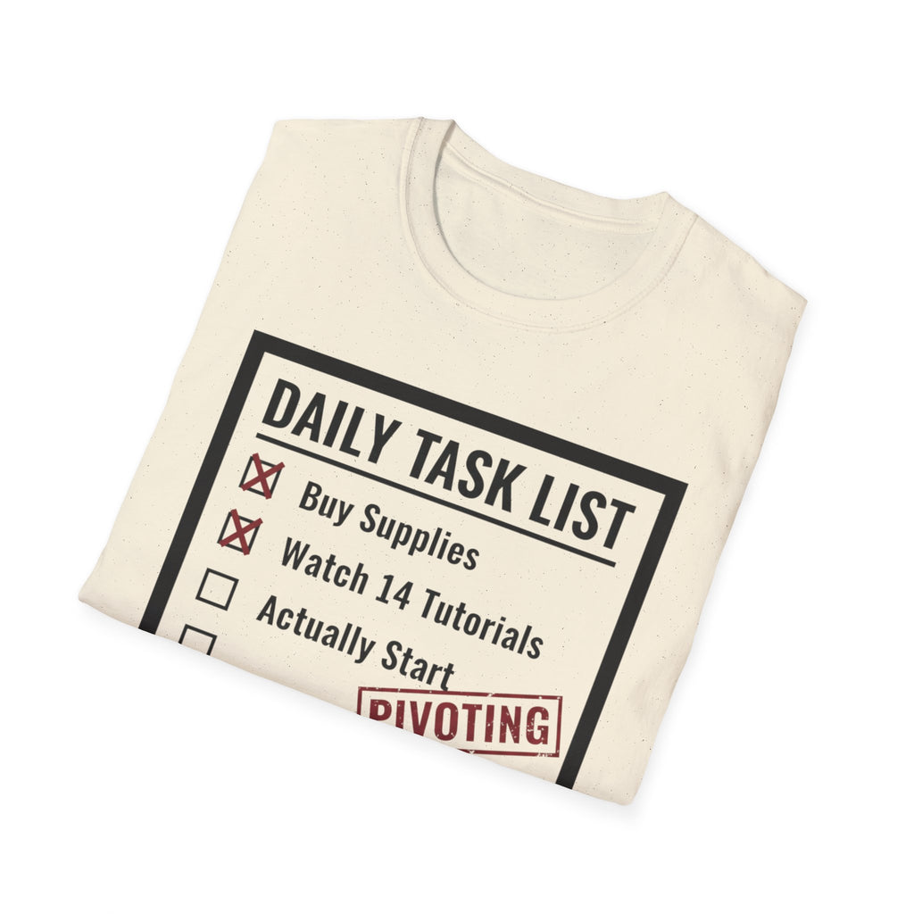Checklist Daily Task List Pivoting T-Shirt
