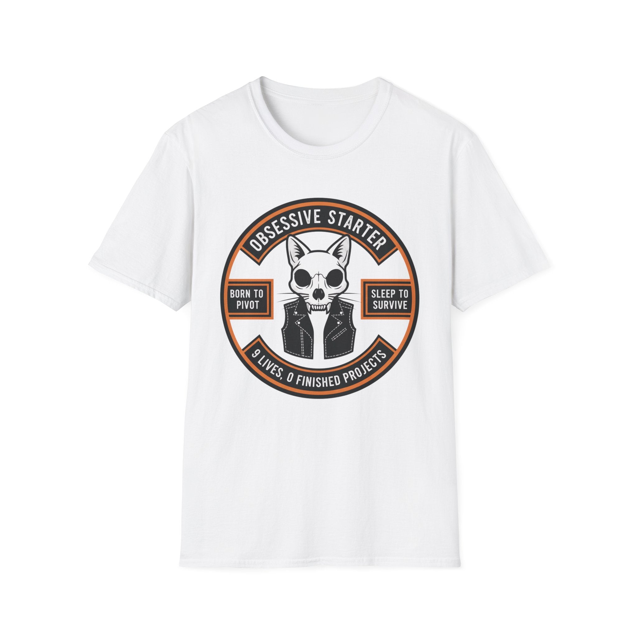 Cat Nine Lives Zero Finished Projects T-Shirt