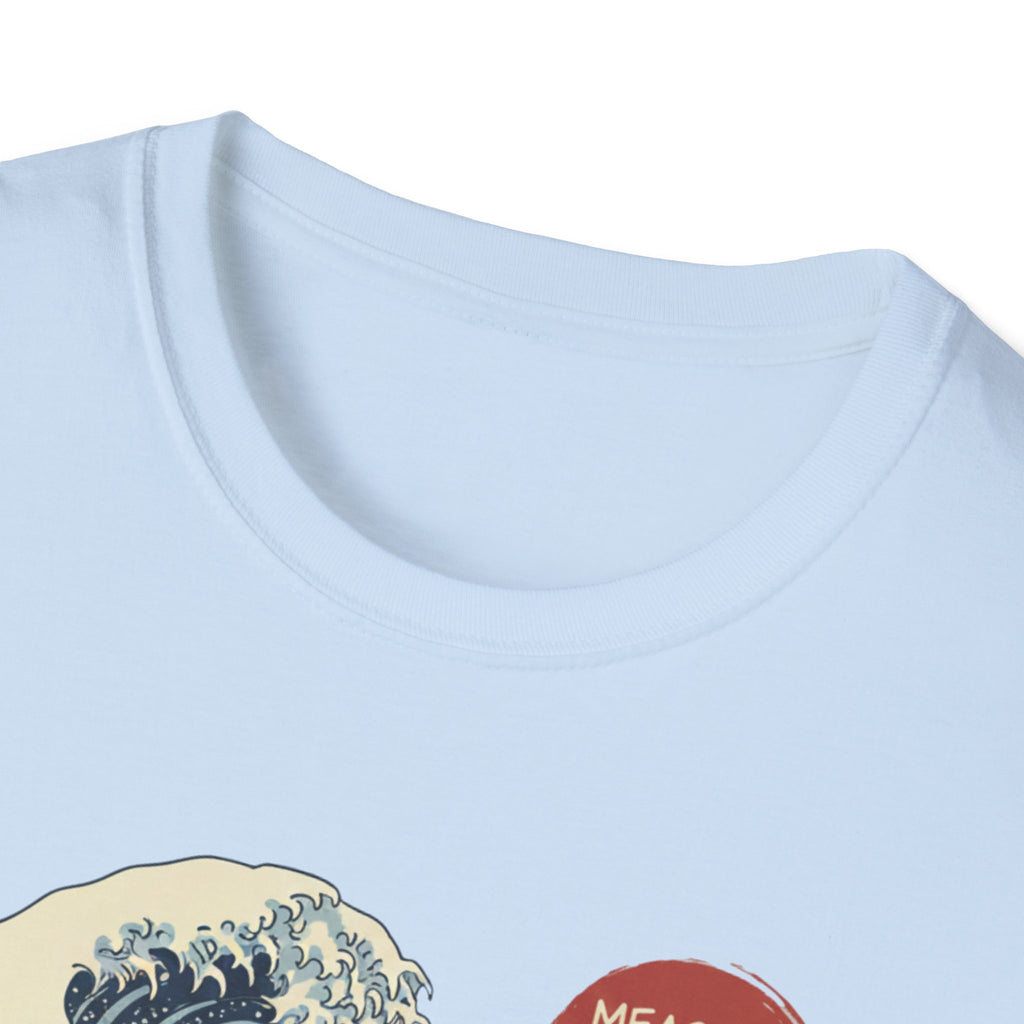 Cat Wave Measure Once Quit Twice T-Shirt