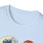 Cat Wave Measure Once Quit Twice T-Shirt