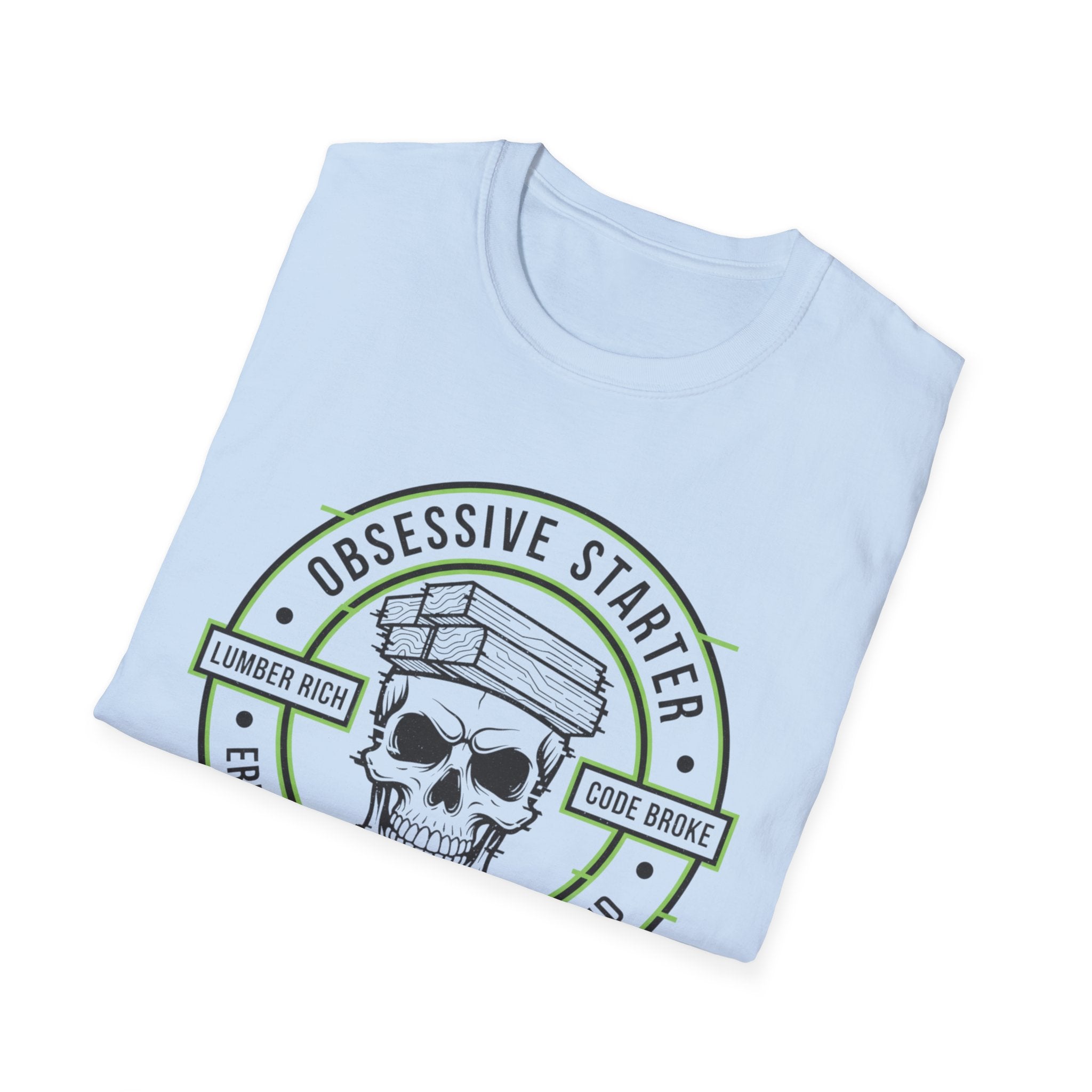 Skull Stamp 404 Project Not Found T-Shirt