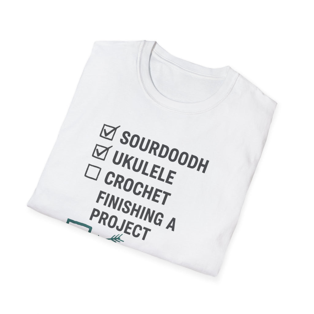 Checklist Sourdough Ukulele Maybe 2027 T-Shirt
