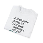 Checklist Sourdough Ukulele Maybe 2027 T-Shirt