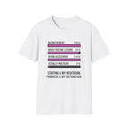 Starting Is My Meditation Progress Is My Distraction T-Shirt