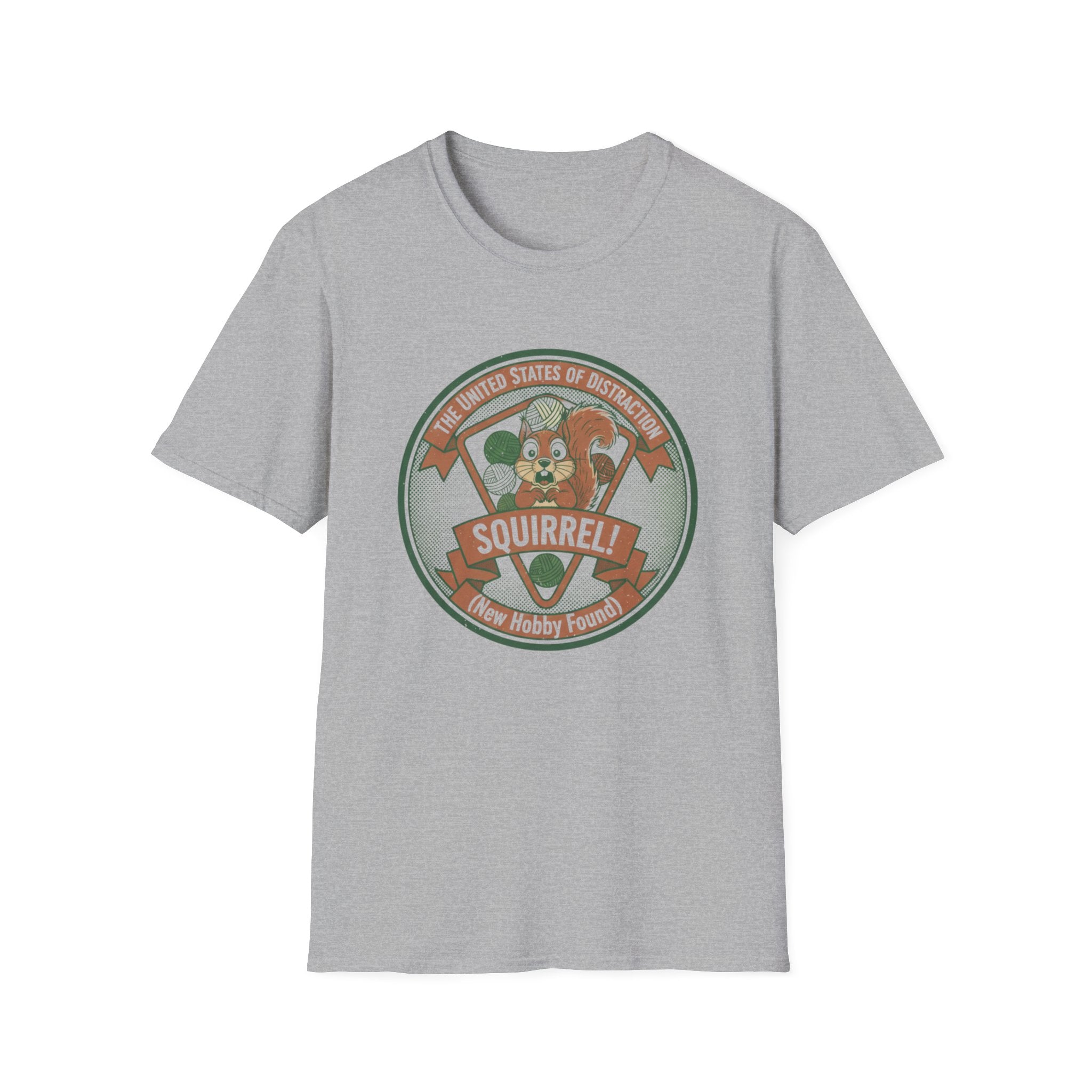 Squirrel The United States Of Distraction T-Shirt