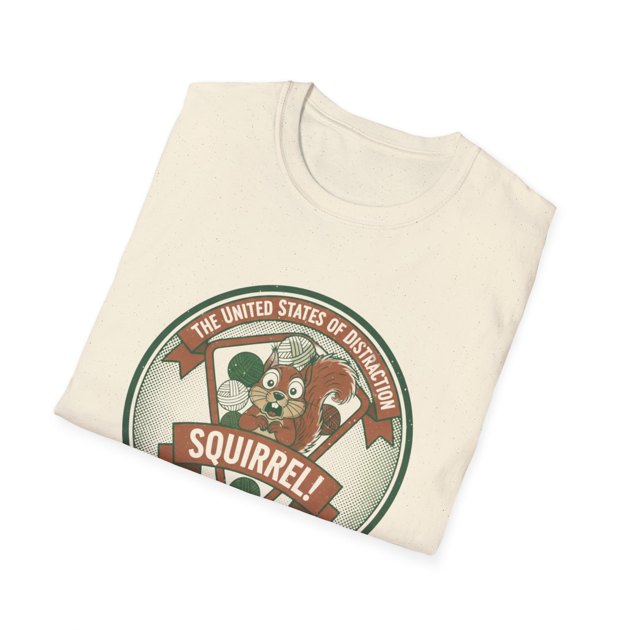 Squirrel The United States Of Distraction T-Shirt