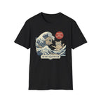 Cat Wave Measure Once Quit Twice T-Shirt