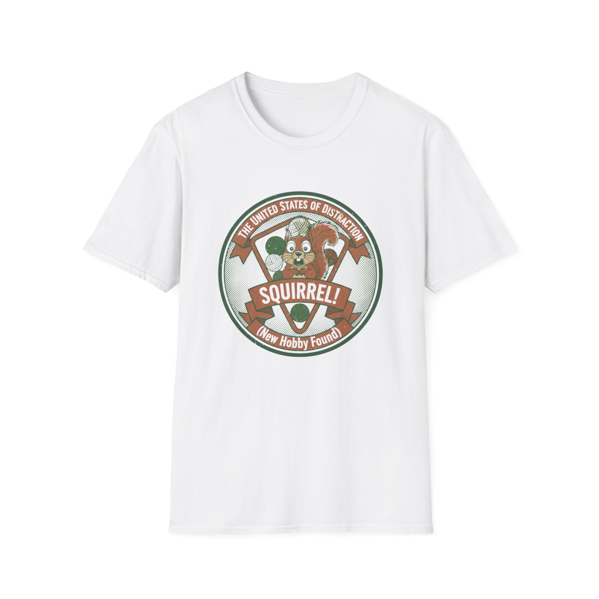 Squirrel The United States Of Distraction T-Shirt