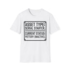 Asset Type Serial Starter T-Shirt