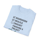 Checklist Sourdough Ukulele Maybe 2027 T-Shirt