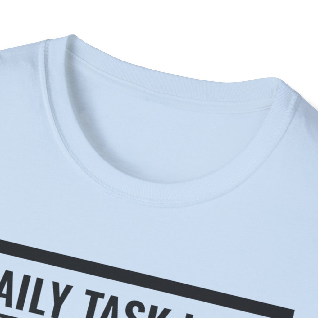 Checklist Daily Task List Pivoting T-Shirt