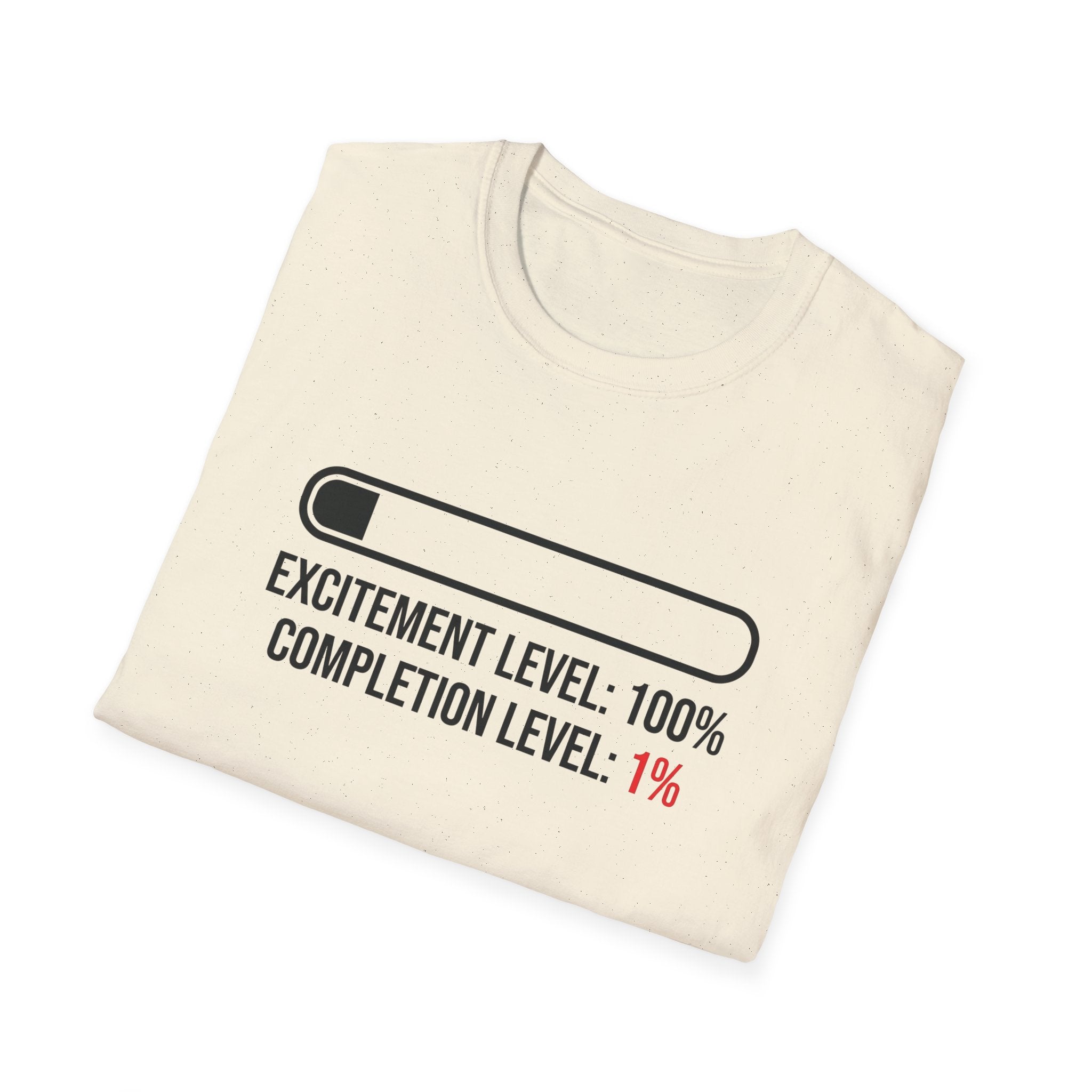 Progress Bar Excitement Level T-Shirt