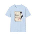 Cat Crochet Drawing Bread Exploring T-Shirt