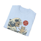 Cat Wave Measure Once Quit Twice T-Shirt