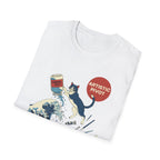 Cat Wave Artistic Pivot T-Shirt