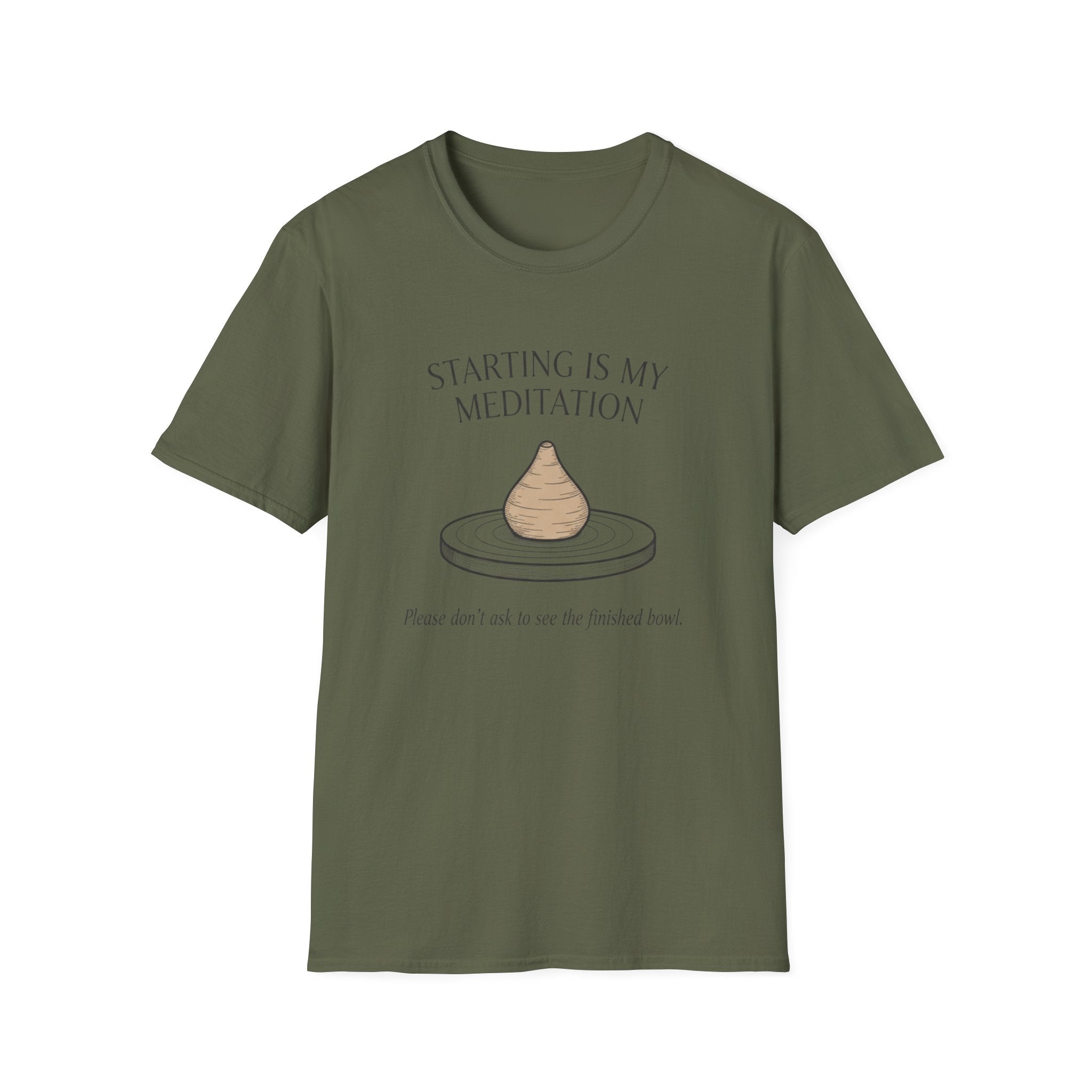 Starting Is My Meditation T-Shirt