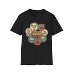 Hustle Is Lie Badges Here For Snacks T-Shirt