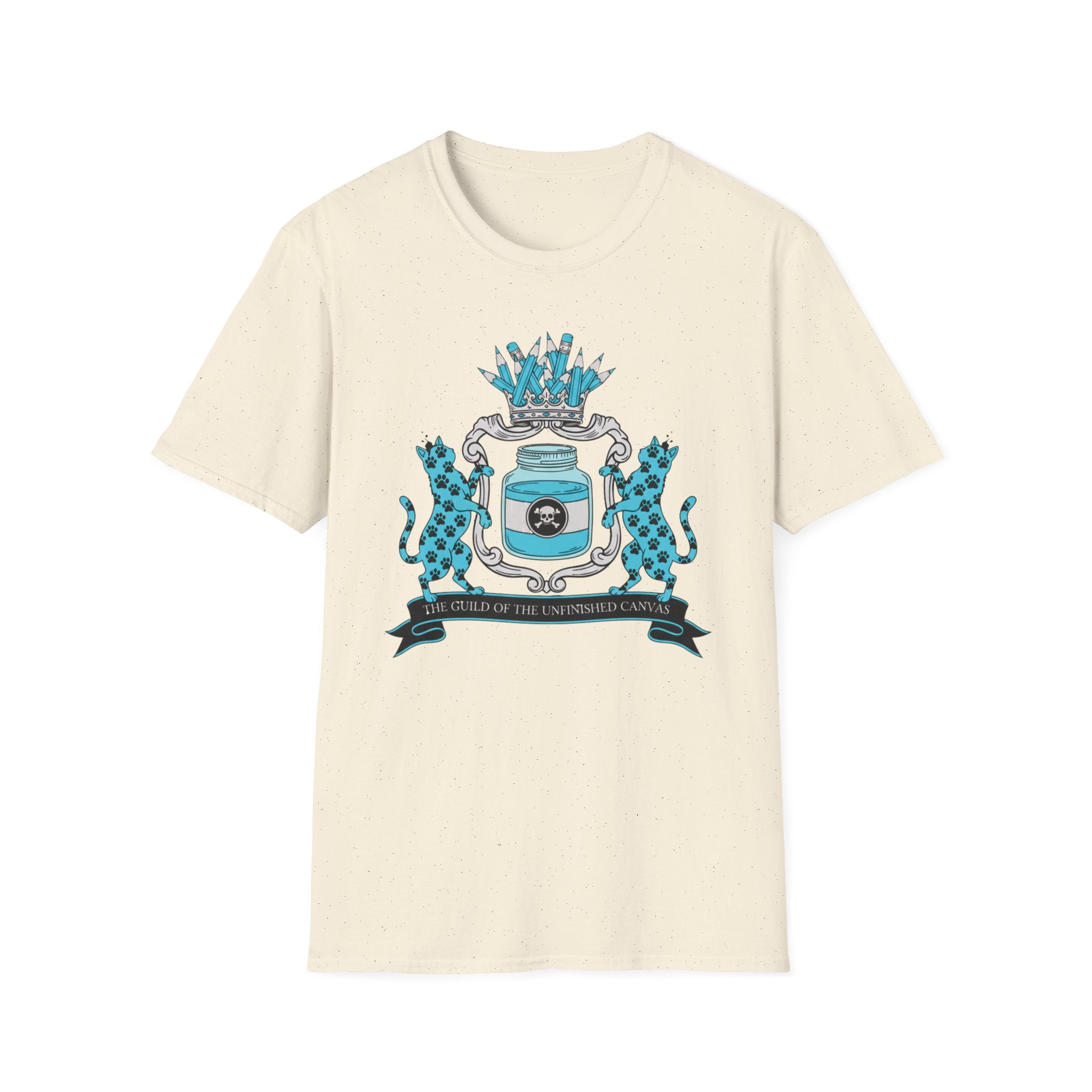 Cats The Guild Of Unfinished Canvas T-Shirt