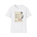 Cat Crochet Drawing Bread Exploring T-Shirt