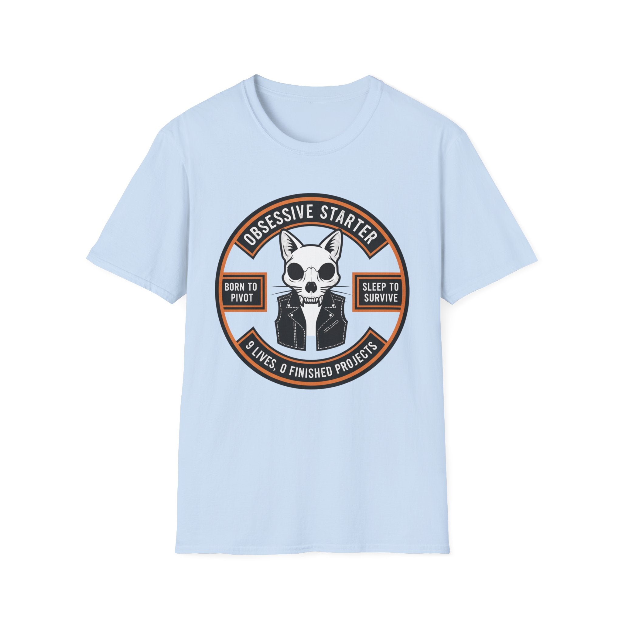 Cat Nine Lives Zero Finished Projects T-Shirt
