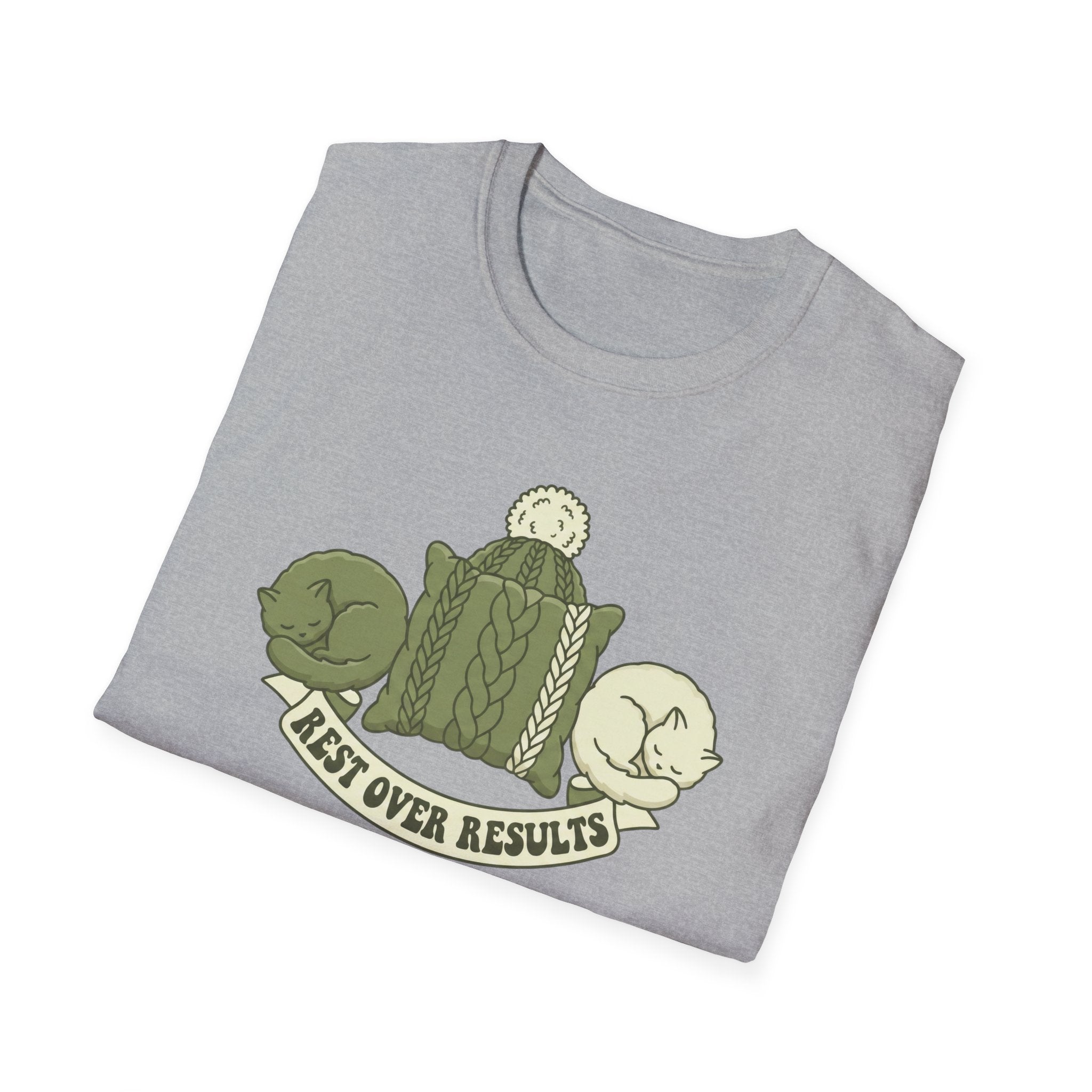 Cats Rest Over Results T-Shirt