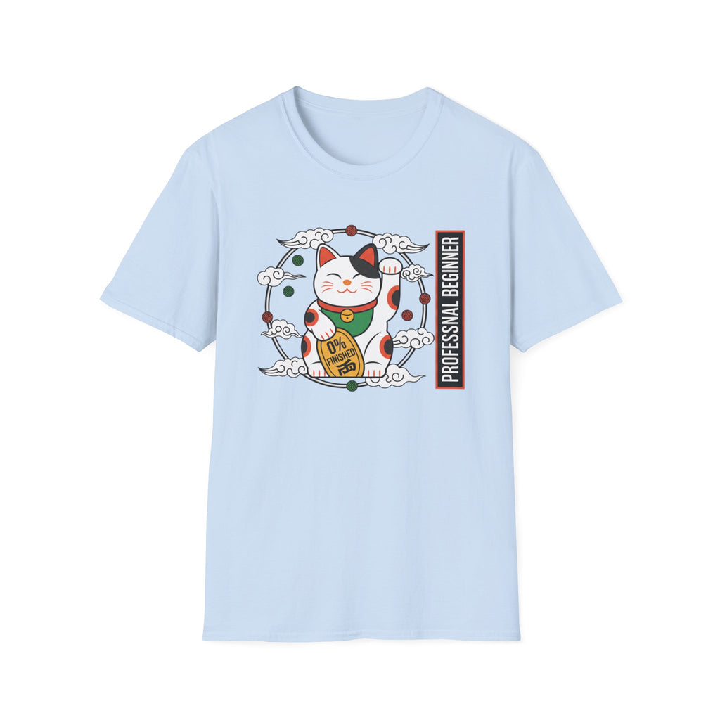 Japanese Cat Professional Beginner T-Shirt