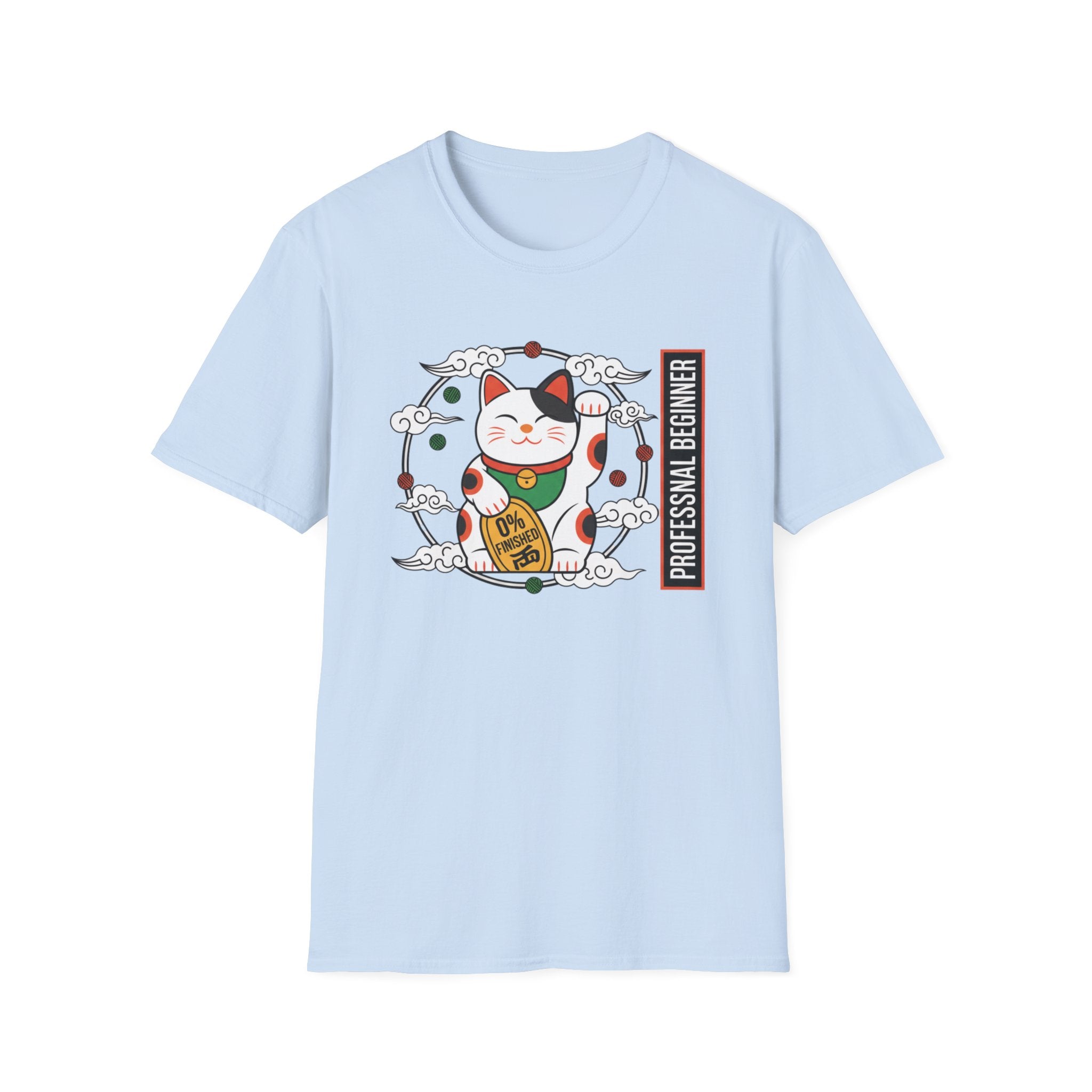 Japanese Cat Professional Beginner T-Shirt