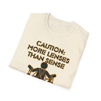 Caution More Lenses Than Sense T-Shirt