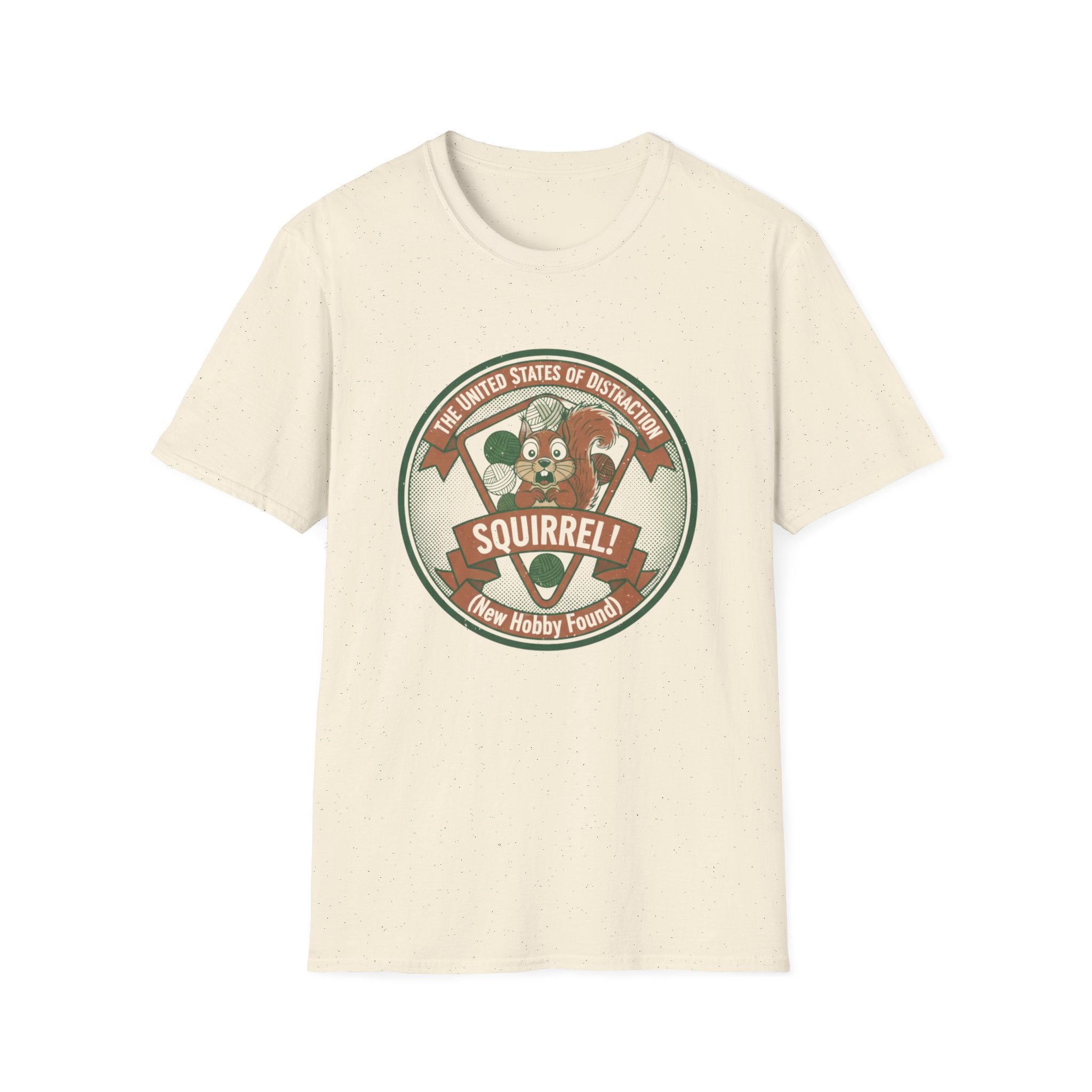 Squirrel The United States Of Distraction T-Shirt