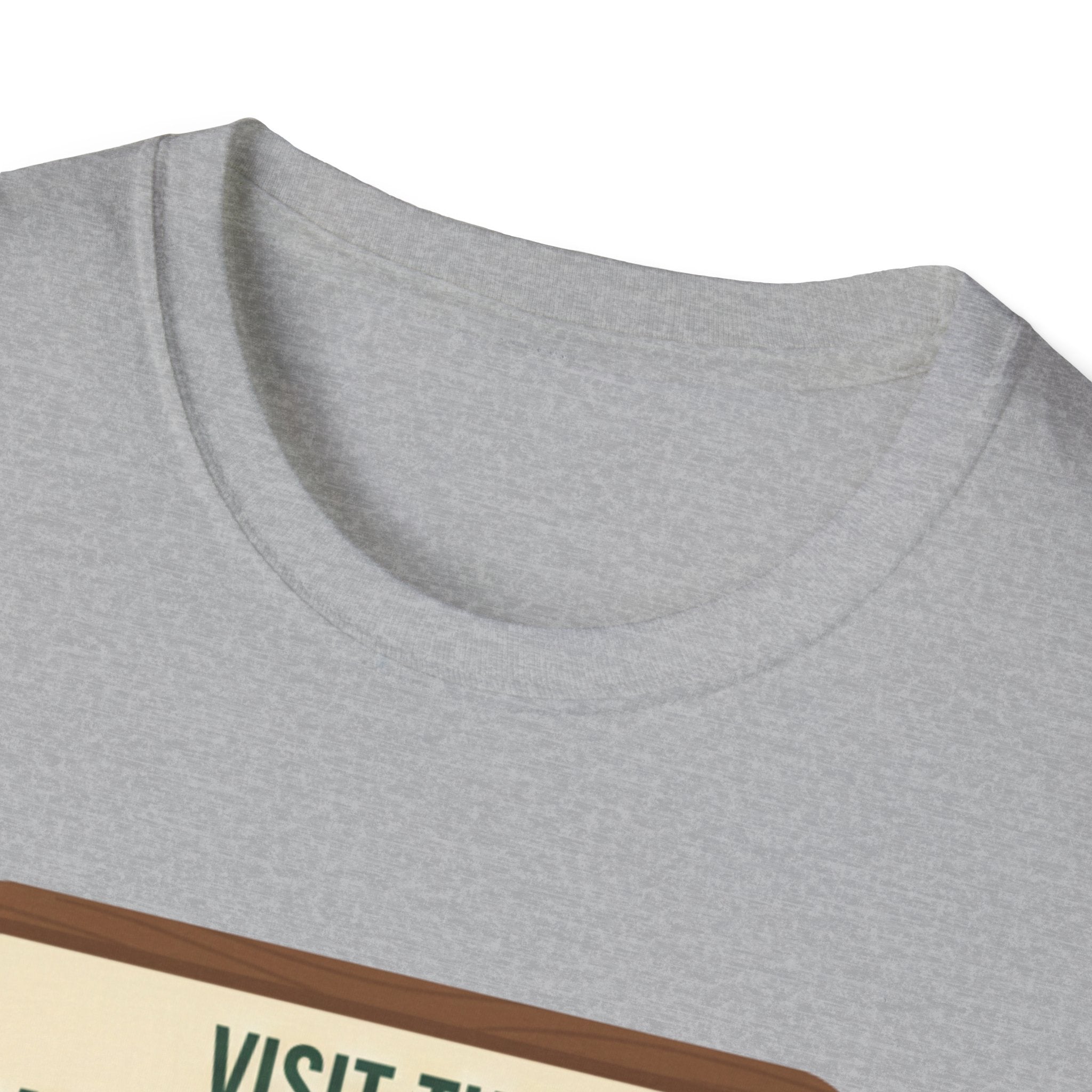 Plaque Visit Sawdust Sanctuary T-Shirt