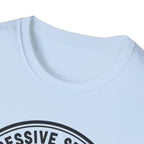 Cat Stamp Knit Fast Die Napping T-Shirt