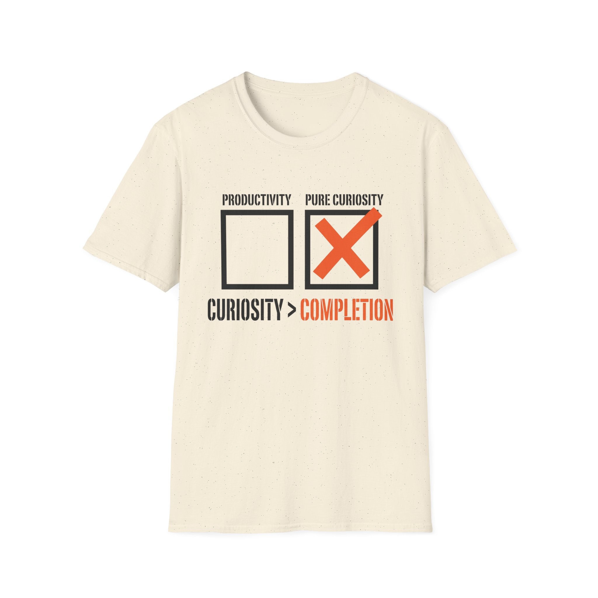 Productivity Pure Curiosity Completion T-Shirt