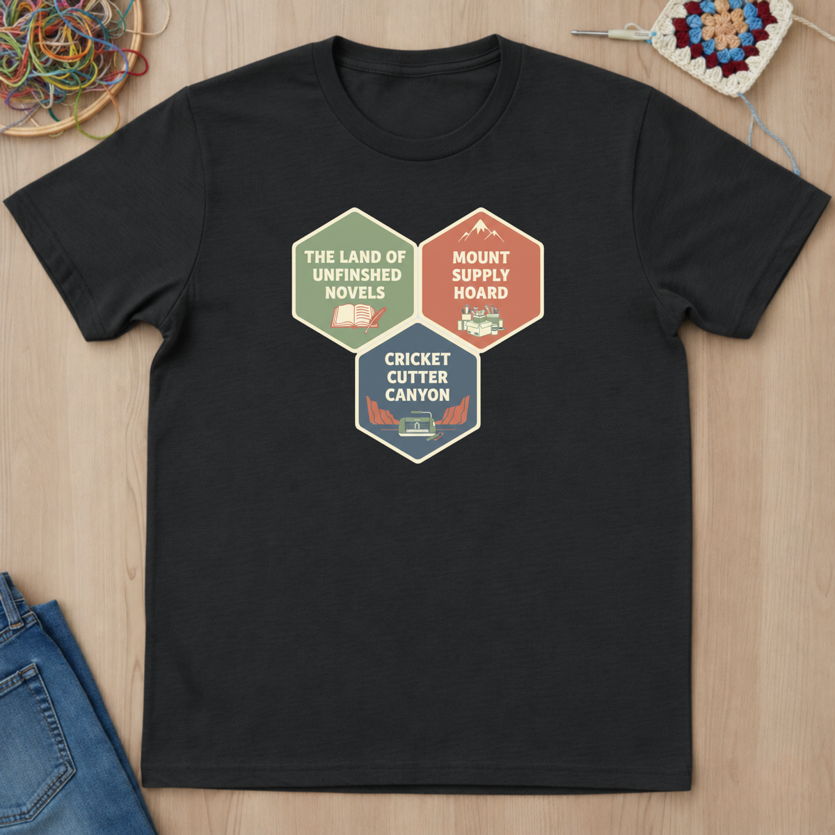 Hexagons Mount Supply Co T-Shirt