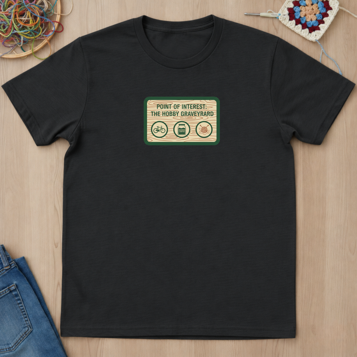 Point Of Interest Plaque T-Shirt