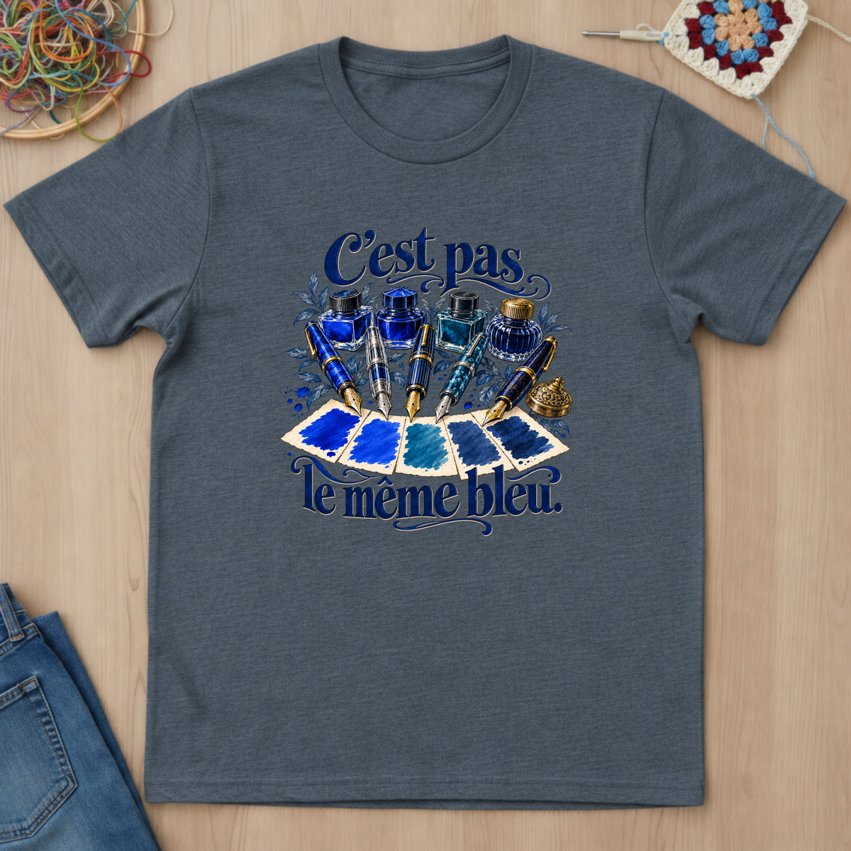 C'est pas le même bleu
