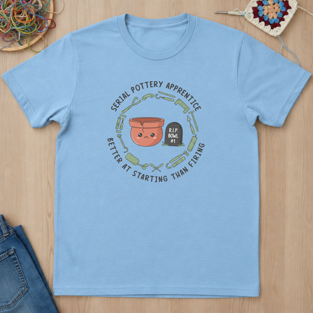 Serial Pottery Apprentice T-Shirt
