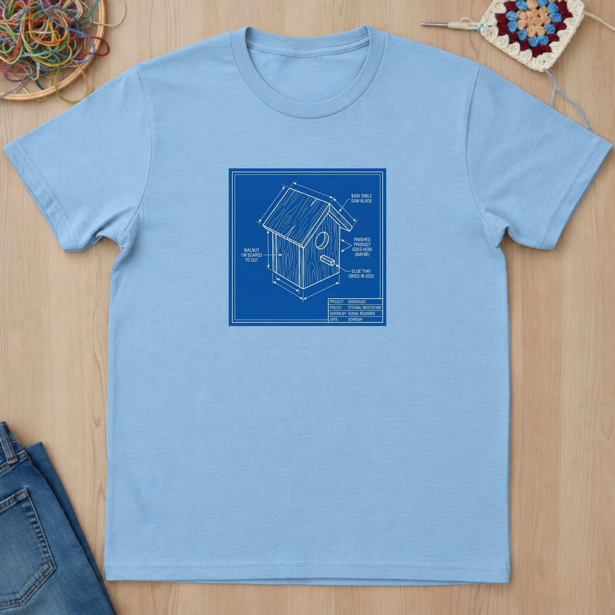 Diagram Birdhouse T-Shirt
