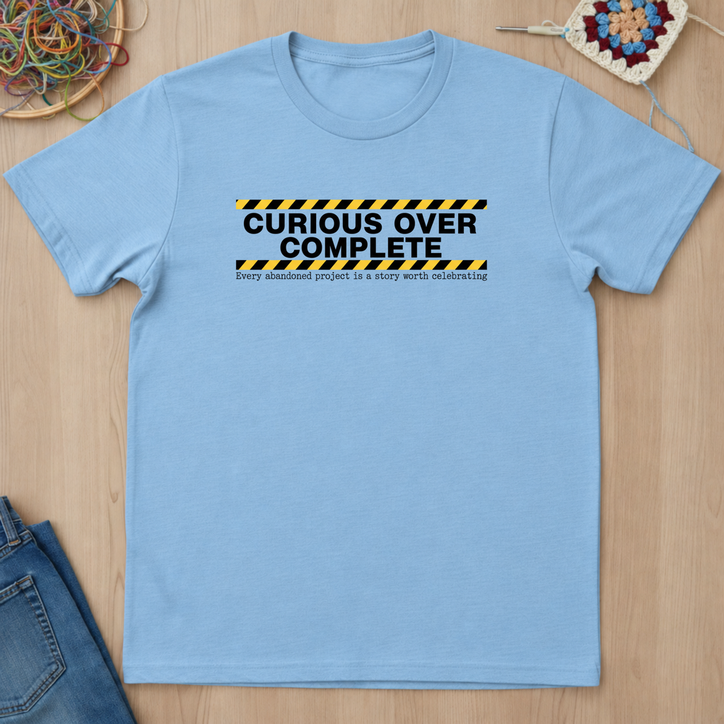 Curious Over Complete T-Shirt