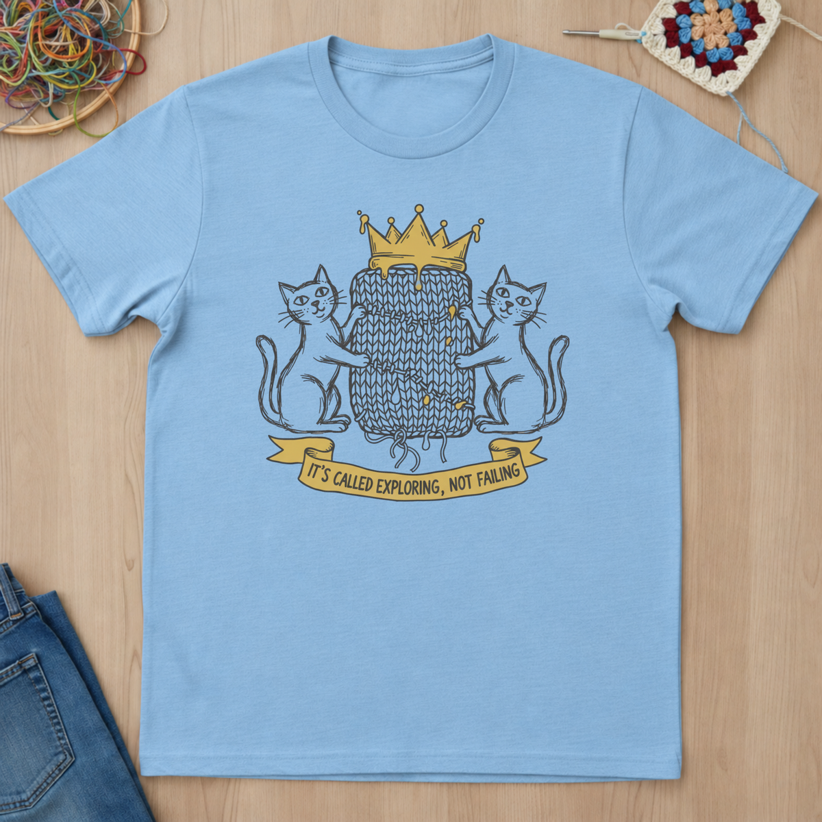 Cats Exploring Not Failing T-Shirt