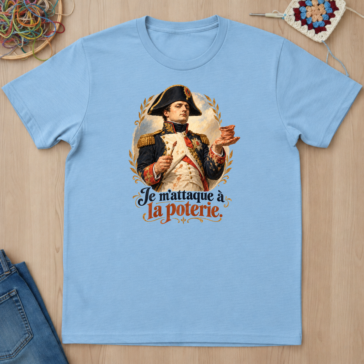 Je m'attaque à la poterie