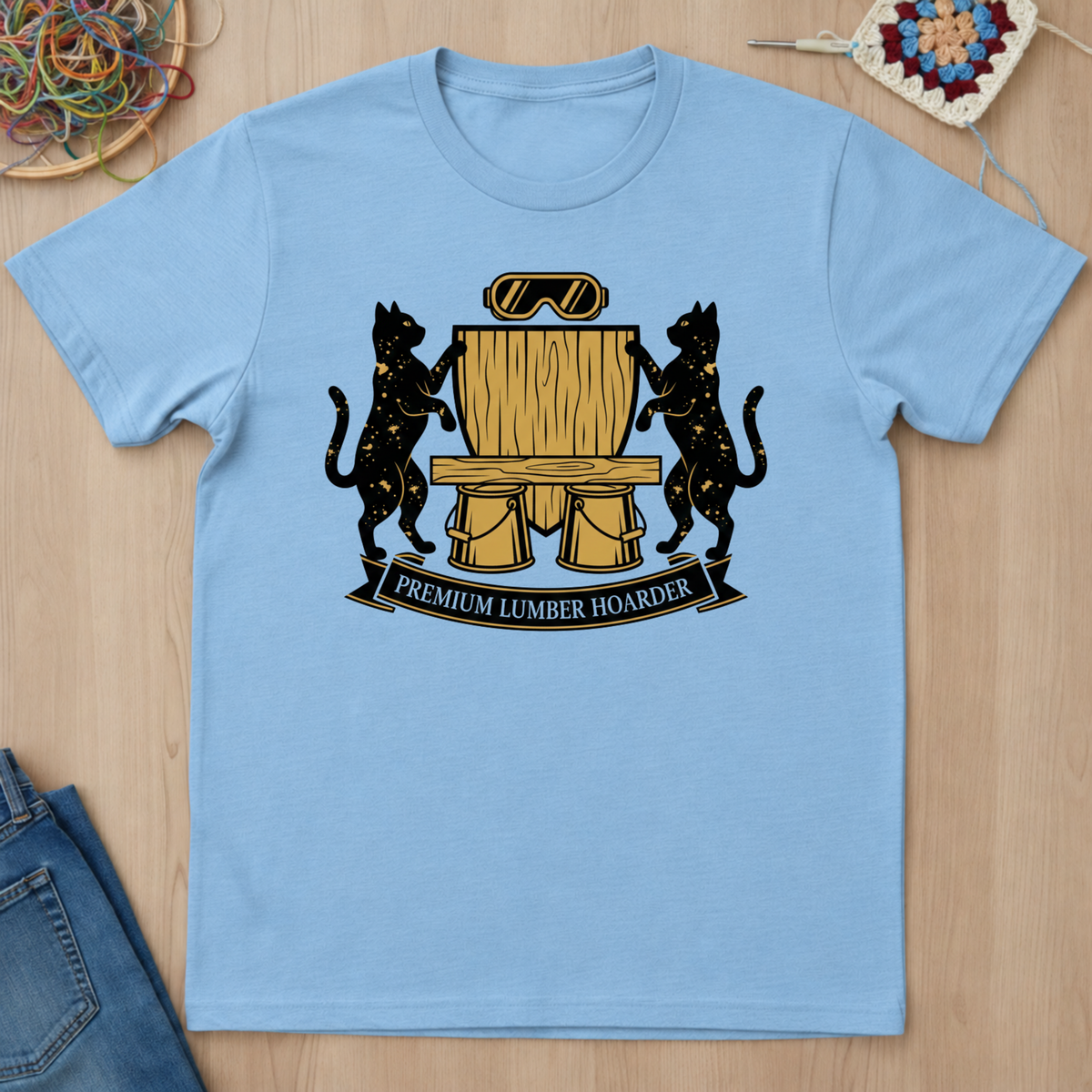 Cats Premium Lumber Hoarder T-Shirt