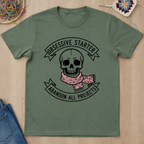 Skull Abandon All Projects T-Shirt
