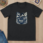 T-shirt mockup — Black